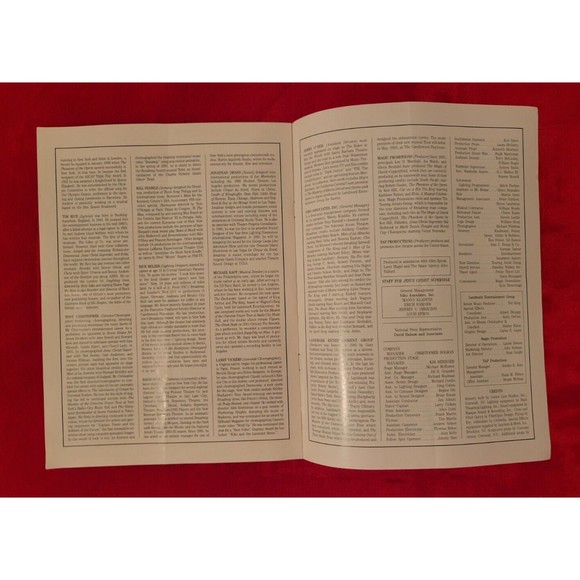 Ted Neeley "JESUS CHRIST SUPERSTAR" Carl Anderson / Dennis DeYoung 1993 Playbill - Picture 5 of 5